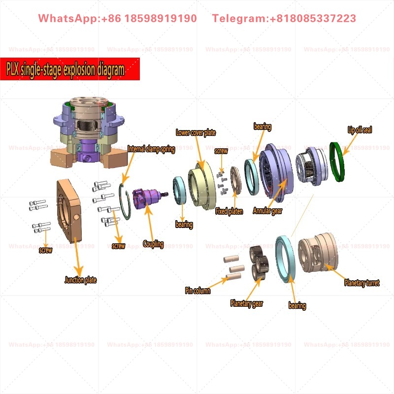 High Precision Helical Gear Re - огляд і ціна Planetary Gearbox Reducer Nema 23 34